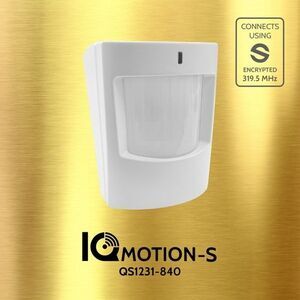 Qolsys IQ Motion-S QS1231-840 Wireless PIR Motion Sensor S-Line 319.5 MHz NIB